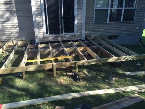 deck construction in virginia region